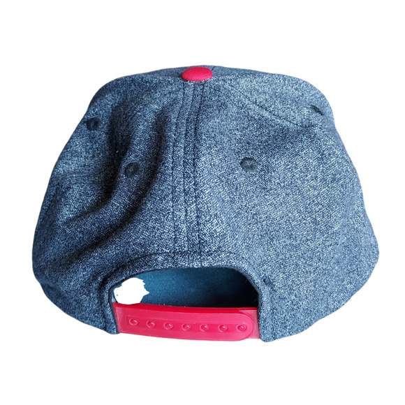 Adidas University of Louisville Cardinals Red Gray Snapback Baseball Cap Hat - Picture 4 of 6